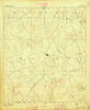 Mason Texas Historical topographic map, 1:125000 scale, 30 X 30 Minute, Year 1894