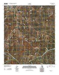 Mason Texas Historical topographic map, 1:24000 scale, 7.5 X 7.5 Minute, Year 2010