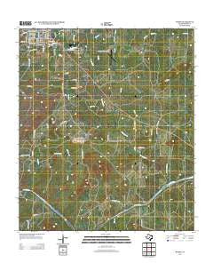 Mason Texas Historical topographic map, 1:24000 scale, 7.5 X 7.5 Minute, Year 2012