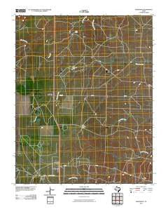 Masterson Texas Historical topographic map, 1:24000 scale, 7.5 X 7.5 Minute, Year 2010