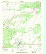 Matador Texas Historical topographic map, 1:24000 scale, 7.5 X 7.5 Minute, Year 1966