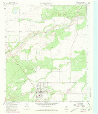Matador Texas Historical topographic map, 1:24000 scale, 7.5 X 7.5 Minute, Year 1966