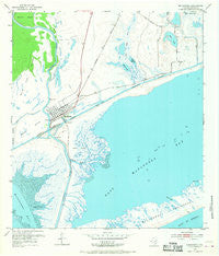 Matagorda Texas Historical topographic map, 1:24000 scale, 7.5 X 7.5 Minute, Year 1952