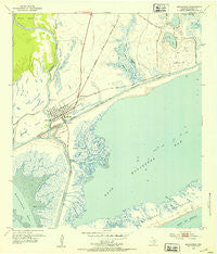 Matagorda Texas Historical topographic map, 1:24000 scale, 7.5 X 7.5 Minute, Year 1952
