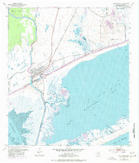 Matagorda Texas Historical topographic map, 1:24000 scale, 7.5 X 7.5 Minute, Year 1952