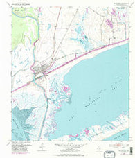 Matagorda Texas Historical topographic map, 1:24000 scale, 7.5 X 7.5 Minute, Year 1952