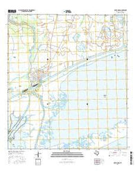 Matagorda Texas Current topographic map, 1:24000 scale, 7.5 X 7.5 Minute, Year 2016