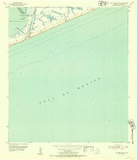 Matagorda SW Texas Historical topographic map, 1:24000 scale, 7.5 X 7.5 Minute, Year 1952