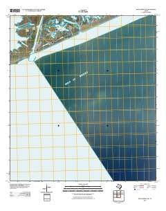 Matagorda SW Texas Historical topographic map, 1:24000 scale, 7.5 X 7.5 Minute, Year 2010