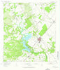 Mathis Texas Historical topographic map, 1:62500 scale, 15 X 15 Minute, Year 1954