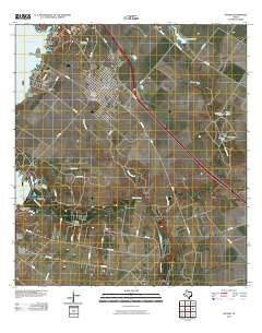 Mathis Texas Historical topographic map, 1:24000 scale, 7.5 X 7.5 Minute, Year 2010