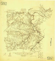 Mathis No. 3 Texas Historical topographic map, 1:48000 scale, 7.5 X 7.5 Minute, Year 1925