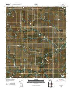 Mattson Texas Historical topographic map, 1:24000 scale, 7.5 X 7.5 Minute, Year 2010