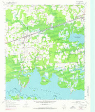 Maud Texas Historical topographic map, 1:24000 scale, 7.5 X 7.5 Minute, Year 1955