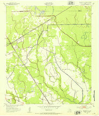 Mauriceville Texas Historical topographic map, 1:24000 scale, 7.5 X 7.5 Minute, Year 1943