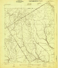 Mauriceville Texas Historical topographic map, 1:24000 scale, 7.5 X 7.5 Minute, Year 1926