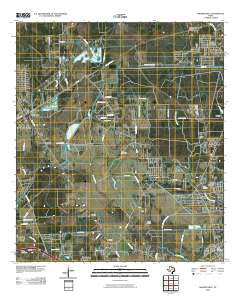 Mauriceville Texas Historical topographic map, 1:24000 scale, 7.5 X 7.5 Minute, Year 2010