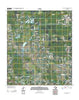 Mauriceville Texas Historical topographic map, 1:24000 scale, 7.5 X 7.5 Minute, Year 2012