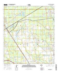 Mauriceville Texas Current topographic map, 1:24000 scale, 7.5 X 7.5 Minute, Year 2016