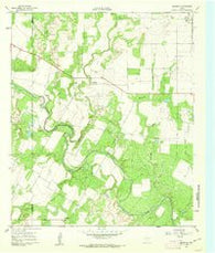 Maverick Texas Historical topographic map, 1:24000 scale, 7.5 X 7.5 Minute, Year 1961
