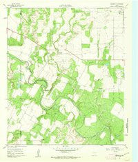 Maverick Texas Historical topographic map, 1:24000 scale, 7.5 X 7.5 Minute, Year 1961