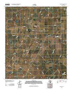 Maverick Texas Historical topographic map, 1:24000 scale, 7.5 X 7.5 Minute, Year 2010