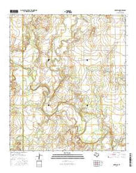 Maverick Texas Current topographic map, 1:24000 scale, 7.5 X 7.5 Minute, Year 2016