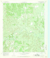 Maverick Flat Texas Historical topographic map, 1:24000 scale, 7.5 X 7.5 Minute, Year 1966