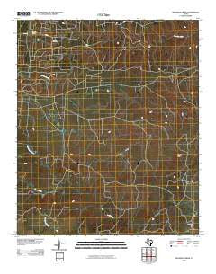 Maverick Creek Texas Historical topographic map, 1:24000 scale, 7.5 X 7.5 Minute, Year 2010