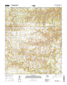 Maverick Creek Texas Current topographic map, 1:24000 scale, 7.5 X 7.5 Minute, Year 2016