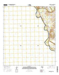 Maverick Dam Texas Current topographic map, 1:24000 scale, 7.5 X 7.5 Minute, Year 2016