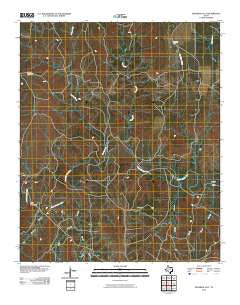 Maverick Flat Texas Historical topographic map, 1:24000 scale, 7.5 X 7.5 Minute, Year 2010