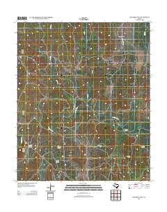 Maverick Flat Texas Historical topographic map, 1:24000 scale, 7.5 X 7.5 Minute, Year 2012
