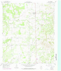 May Texas Historical topographic map, 1:24000 scale, 7.5 X 7.5 Minute, Year 1966