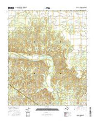 Maybell Canyon Texas Current topographic map, 1:24000 scale, 7.5 X 7.5 Minute, Year 2016