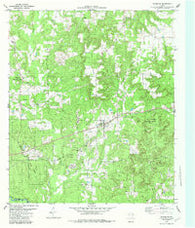 Maydelle Texas Historical topographic map, 1:24000 scale, 7.5 X 7.5 Minute, Year 1982