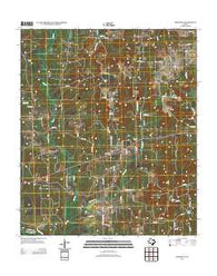 Maydelle Texas Historical topographic map, 1:24000 scale, 7.5 X 7.5 Minute, Year 2013