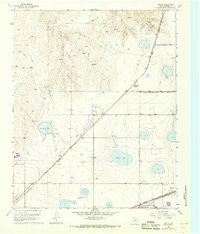 Mayer Texas Historical topographic map, 1:24000 scale, 7.5 X 7.5 Minute, Year 1953