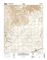 Mayer Texas Current topographic map, 1:24000 scale, 7.5 X 7.5 Minute, Year 2016