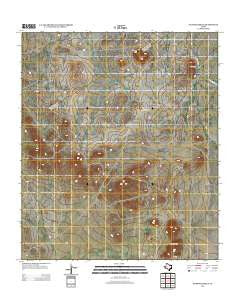 Mayfield Hills Texas Historical topographic map, 1:24000 scale, 7.5 X 7.5 Minute, Year 2012