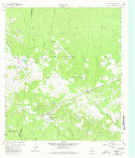 Maynard Texas Historical topographic map, 1:24000 scale, 7.5 X 7.5 Minute, Year 1960