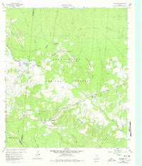 Maynard Texas Historical topographic map, 1:24000 scale, 7.5 X 7.5 Minute, Year 1960