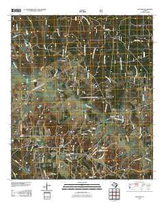 Maynard Texas Historical topographic map, 1:24000 scale, 7.5 X 7.5 Minute, Year 2010
