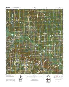Maynard Texas Historical topographic map, 1:24000 scale, 7.5 X 7.5 Minute, Year 2013