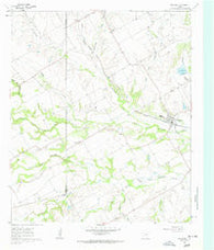 Maypearl Texas Historical topographic map, 1:24000 scale, 7.5 X 7.5 Minute, Year 1961