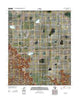 McAdoo Texas Historical topographic map, 1:24000 scale, 7.5 X 7.5 Minute, Year 2012