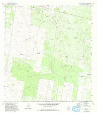 McAllen Ranch Texas Historical topographic map, 1:24000 scale, 7.5 X 7.5 Minute, Year 1972