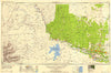 McAllen Texas Historical topographic map, 1:250000 scale, 1 X 2 Degree, Year 1954