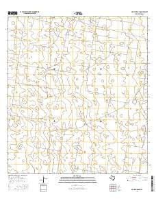 McAllen Ranch Texas Current topographic map, 1:24000 scale, 7.5 X 7.5 Minute, Year 2016