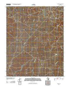 McBride Texas Historical topographic map, 1:24000 scale, 7.5 X 7.5 Minute, Year 2010